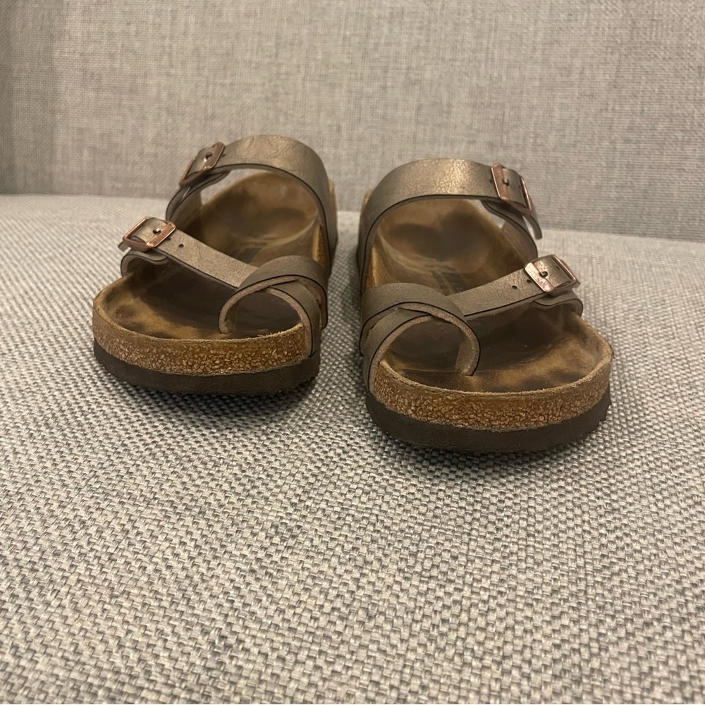 Birkenstock Mayari Birko-Flor sandals, Graceful Taupe, size 36 - Picture 5 of 8
